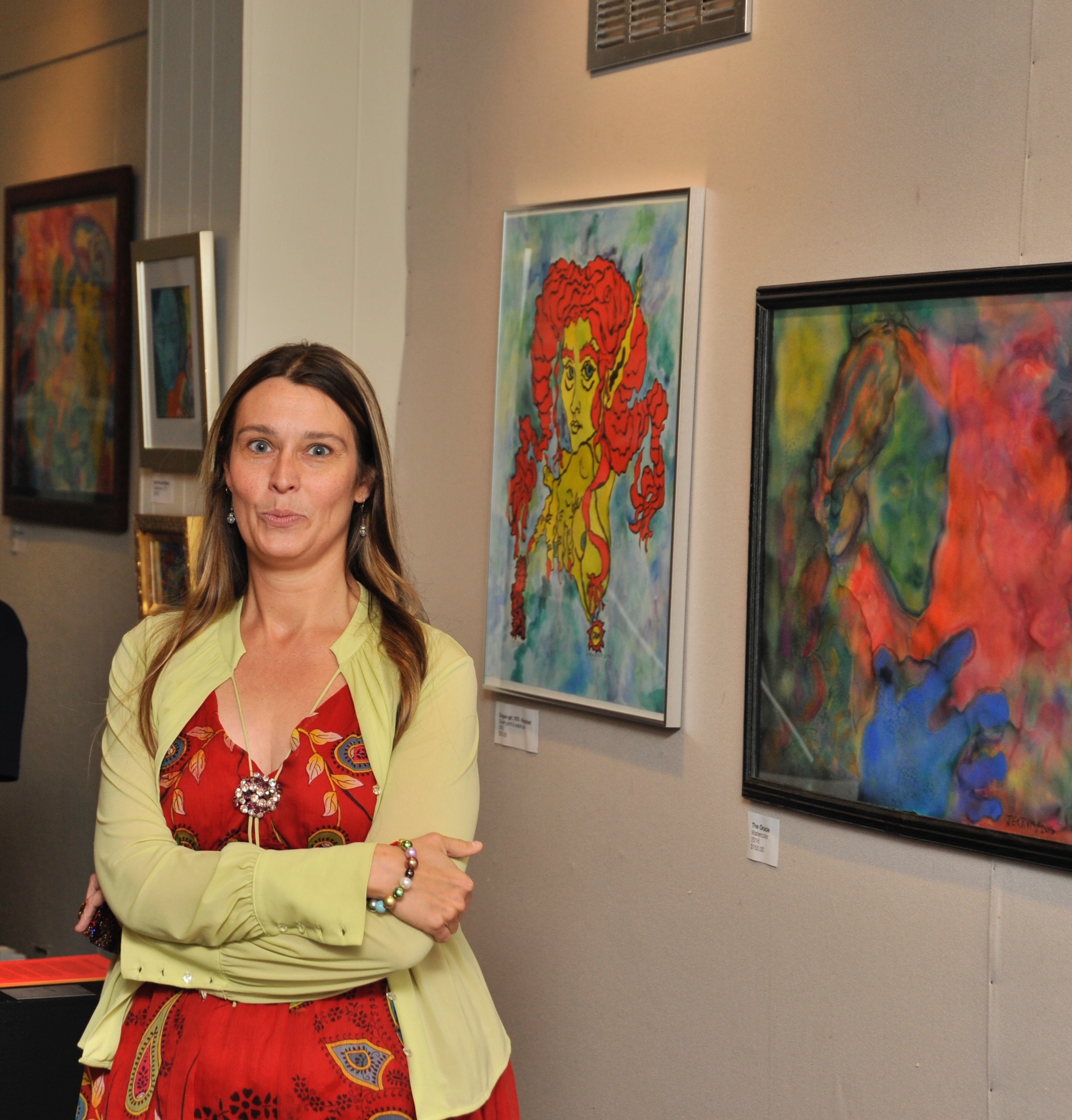 J.E.Crum, artist otherwise known as Jenn Wilson